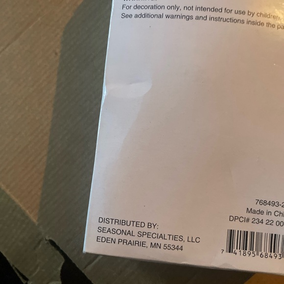 BRAND NEW FLAMINGO STARRY LIGHTS BATTERY OPERATED 6FT - Picture 2 of 3